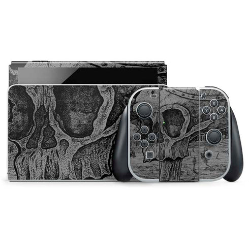 Alchemy Carta Skull Sketch Nintendo Switch OLED (2021) Skin